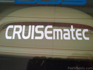 Honda Civic modified into Cruisematec