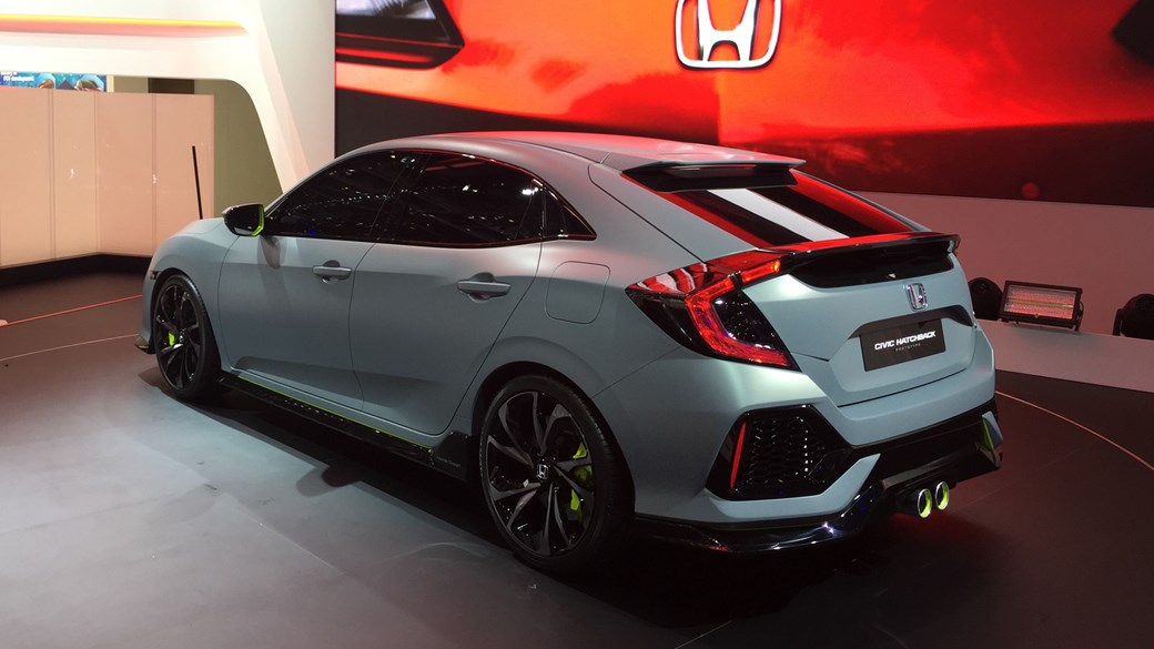 2017 Honda Civic Hatchback Finally Revealed At 2016 Geneva Motor Show ...