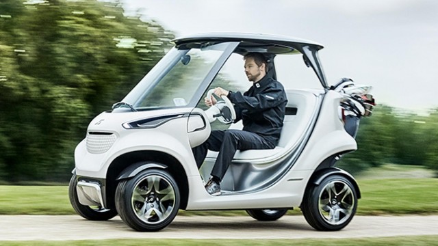 Mercedes unveils tesla-powered electric car #2