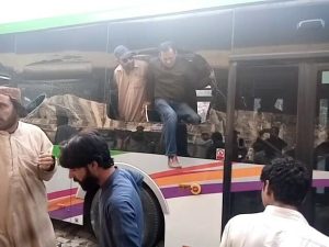 Several Injured Amid Karachis Greenline Bus Accident PakWheels Blog