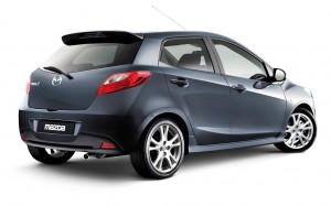 Toyota Vitz Yaris as Mazda2