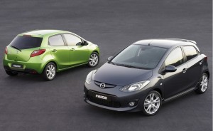Toyota Vitz Yaris as Mazda2