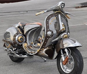 Vespa Scooter Front