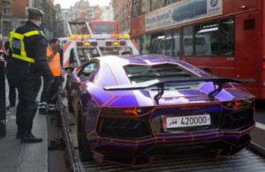 aventador-towed