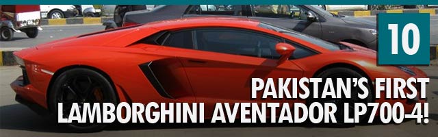 Pakistan’s First Lamborghini Aventador LP700-4!