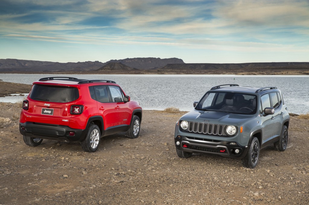 2015 Jeep Renegade Latitude and Trailhawk Models