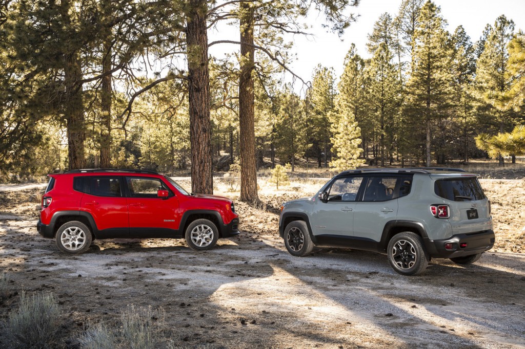 2015 Jeep Renegade Latitude and Trailhawk Models