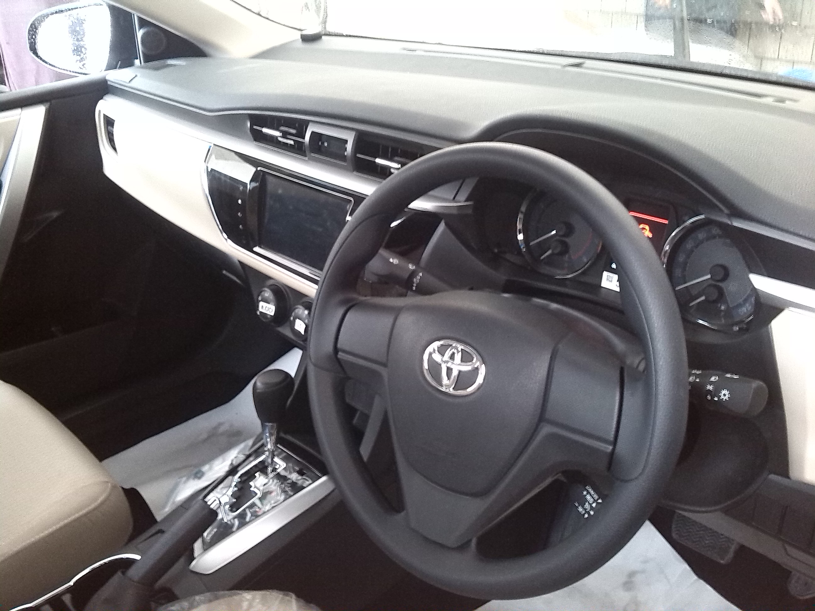 2015 Toyota Corolla Getting Ready For Display Pakwheels Blog