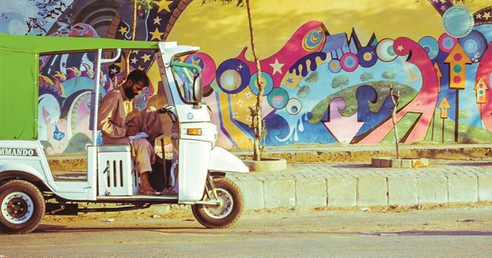 The Rickshaw Project: Using Wheels to Garner Change - PakWheels Blog