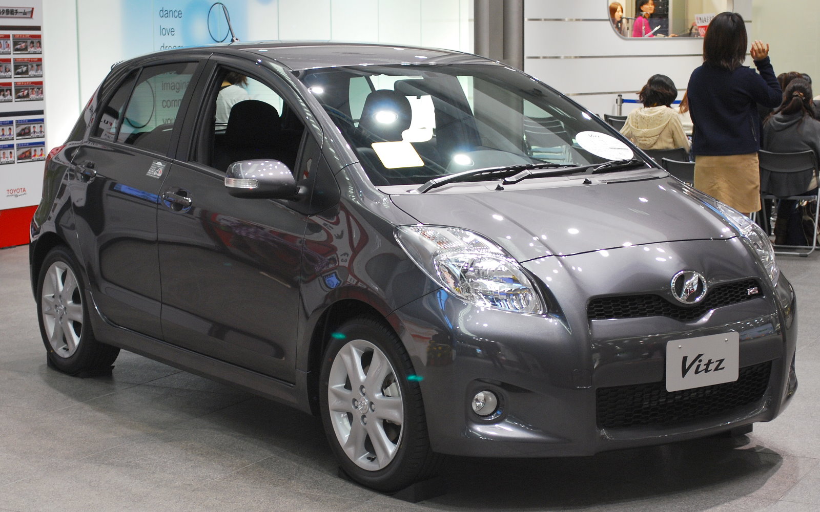 Toyota vitz размер колес