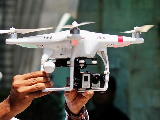 Drone camera usage by TV channels is 