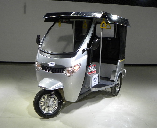 Electric Rickshaw On Its Way To The Roads Of Pakistan