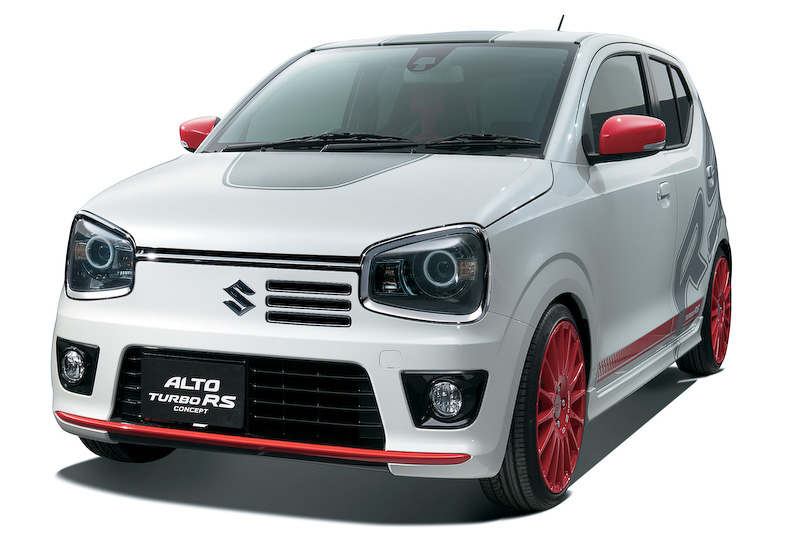 2015-Suzuki-Alto-JDM-Turbo-RS-Concept-front-three-quarters