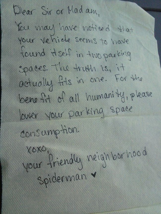 Funny Parking Notes  (1)