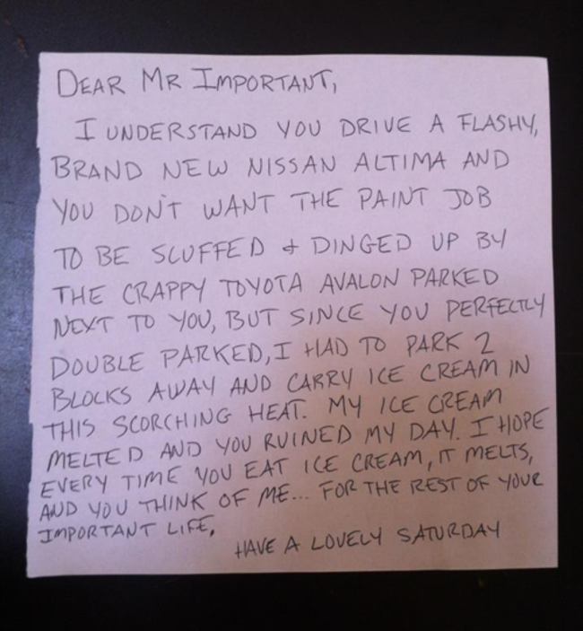 Funny Parking Notes  (2)