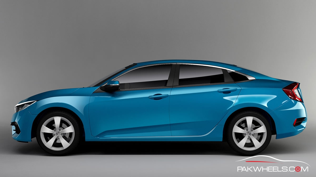 New Renders Of 10th Generation Honda Civic Surfaces - PakWheels Blog