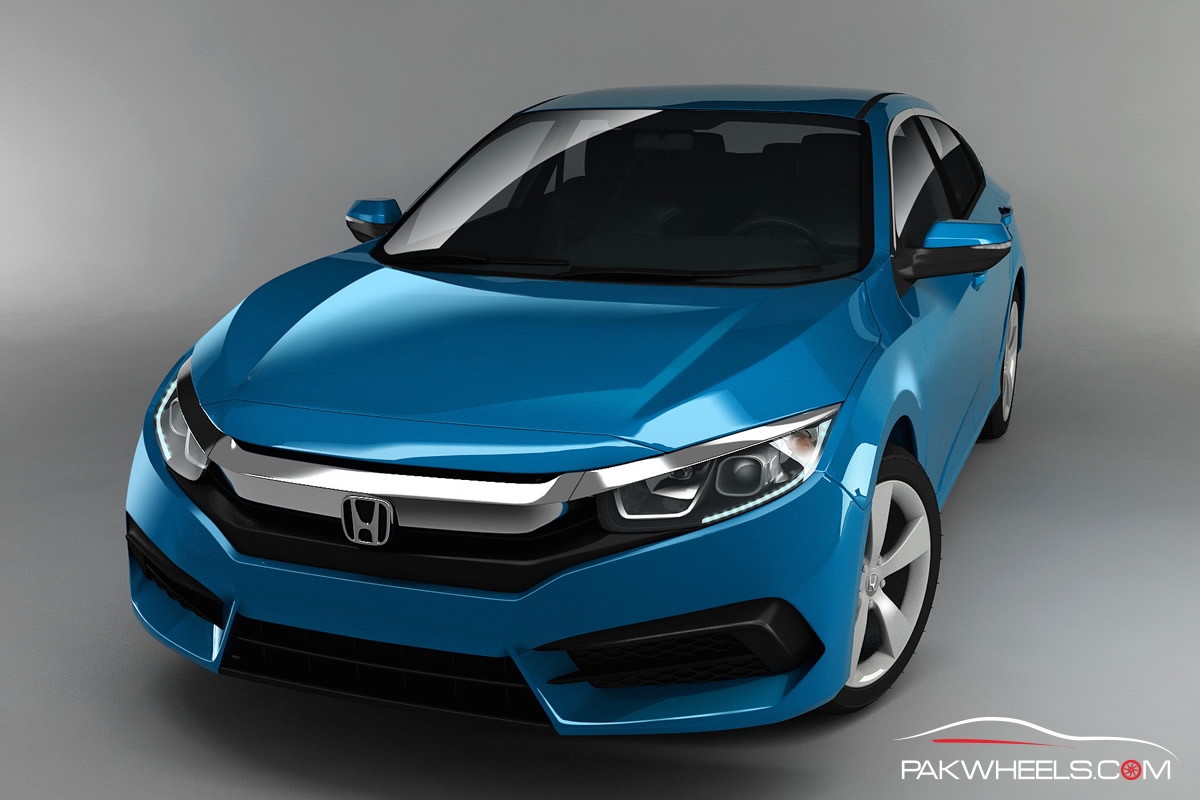 New Renders Of 10th Generation Honda Civic Surfaces Pakwheels Blog