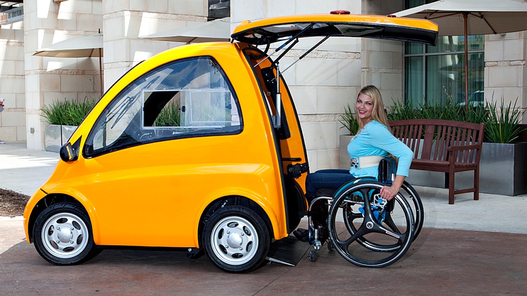 Kenguru Is Perhaps The Best Solution For People On Wheel Chair   Kenguru Wheelchair Accessible Electric Vehicle 