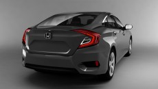 2016 Honda Civic Charcoal Gray 3