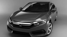 2016 Honda Civic Charcoal Gray 4