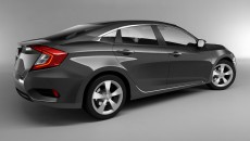 2016 Honda Civic Charcoal Gray 6