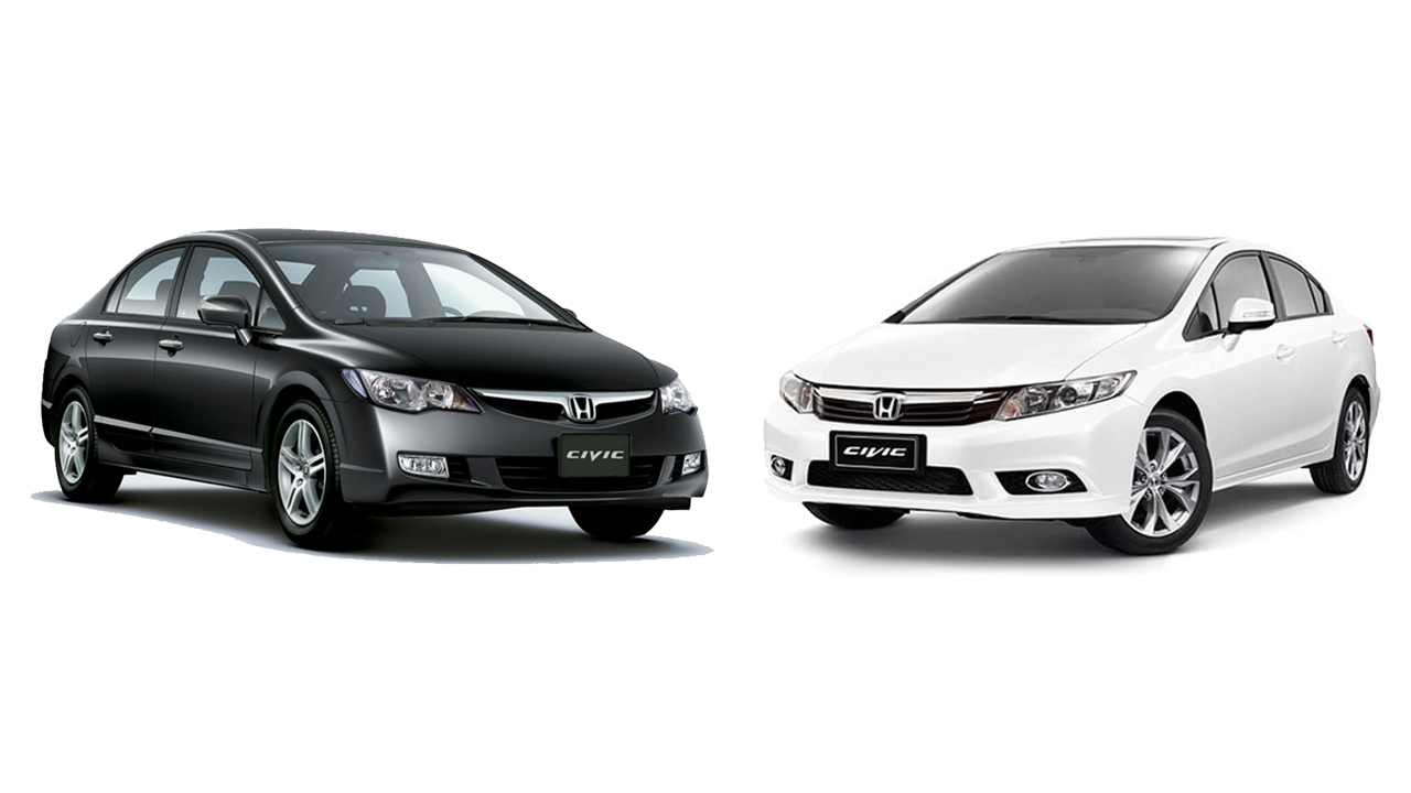 Honda Civic 9th Gen Vs Honda Civic 8th Gen Pakwheels Giveaway Contest Pakwheels Blog