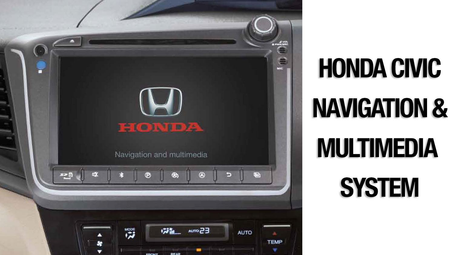 2022 Honda Civic Navigation System