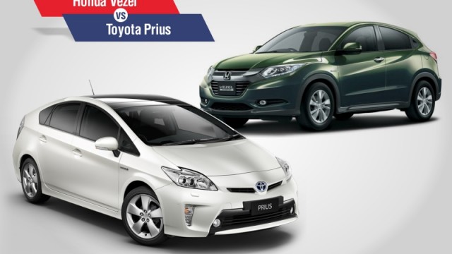 Toyota Prius V Honda Vezel A Comparison Between Two Por Hybrid Honda Vezel A Comparison Between Two Por Hybrid Options In Stan