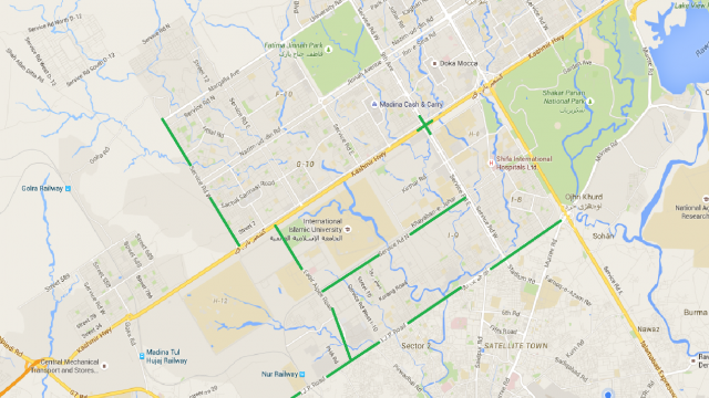 Islamabad disconnections