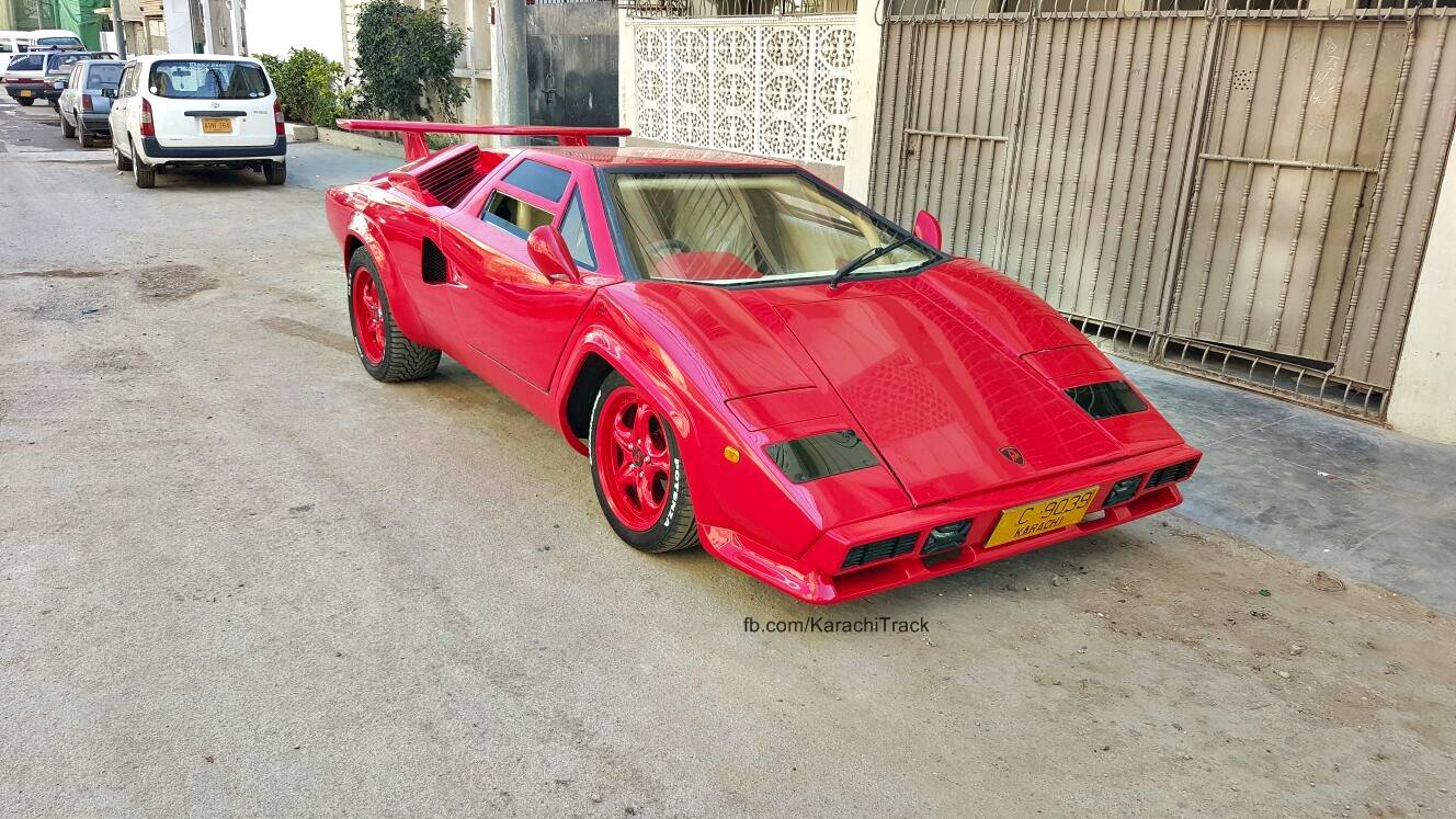 Karachi's Very Own Custom Made Lamborghini Countach ...
