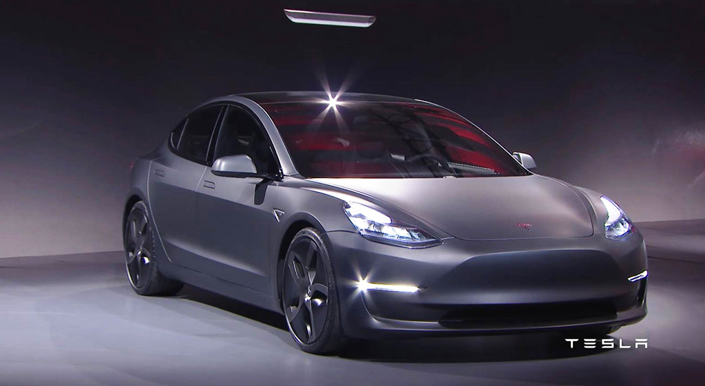 Revised Tesla Model 3 Unveiled - PakWheels Blog