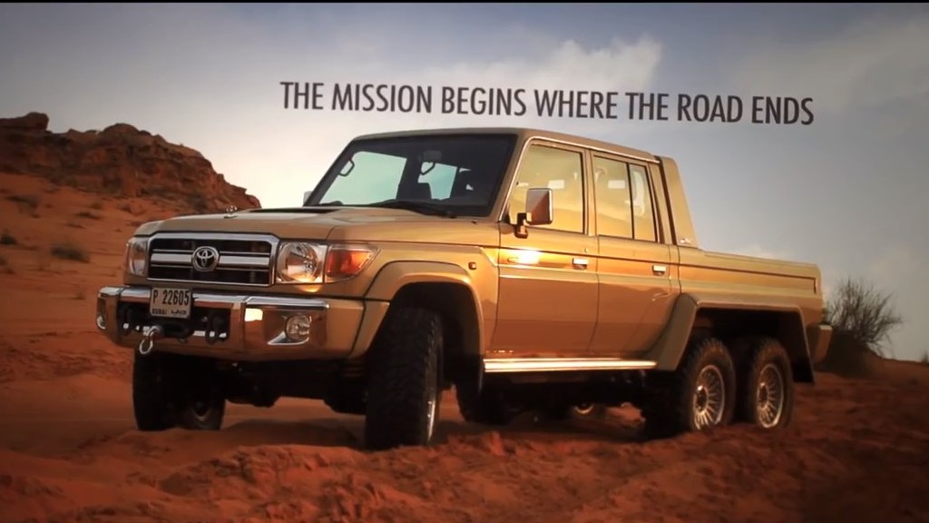 Video 6x6 Toyota Land Cruiser Is Here To Compete With The Incredible 6x6 Mercedes G63 Amg Pakwheels Blog