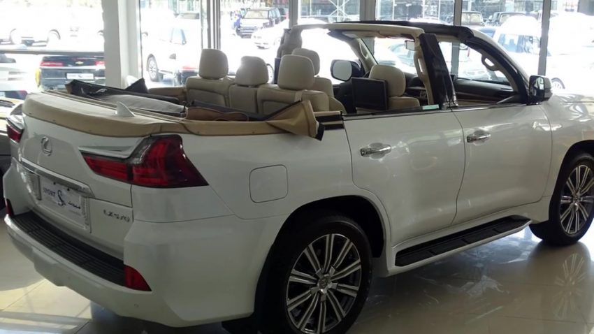 For 3 7 Crore Rupees You Can Have This Lexus Lx570 With Its Roof