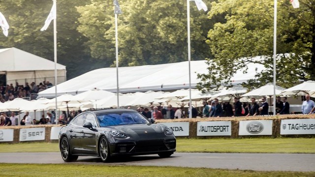 The new Porsche Panamera at Goodwood festival of speed