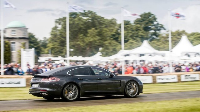 The new Porsche Panamera at Goodwood festival of speed