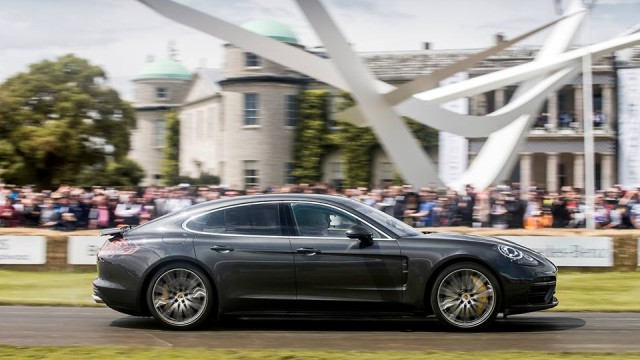 The new Porsche Panamera at Goodwood festival of speed