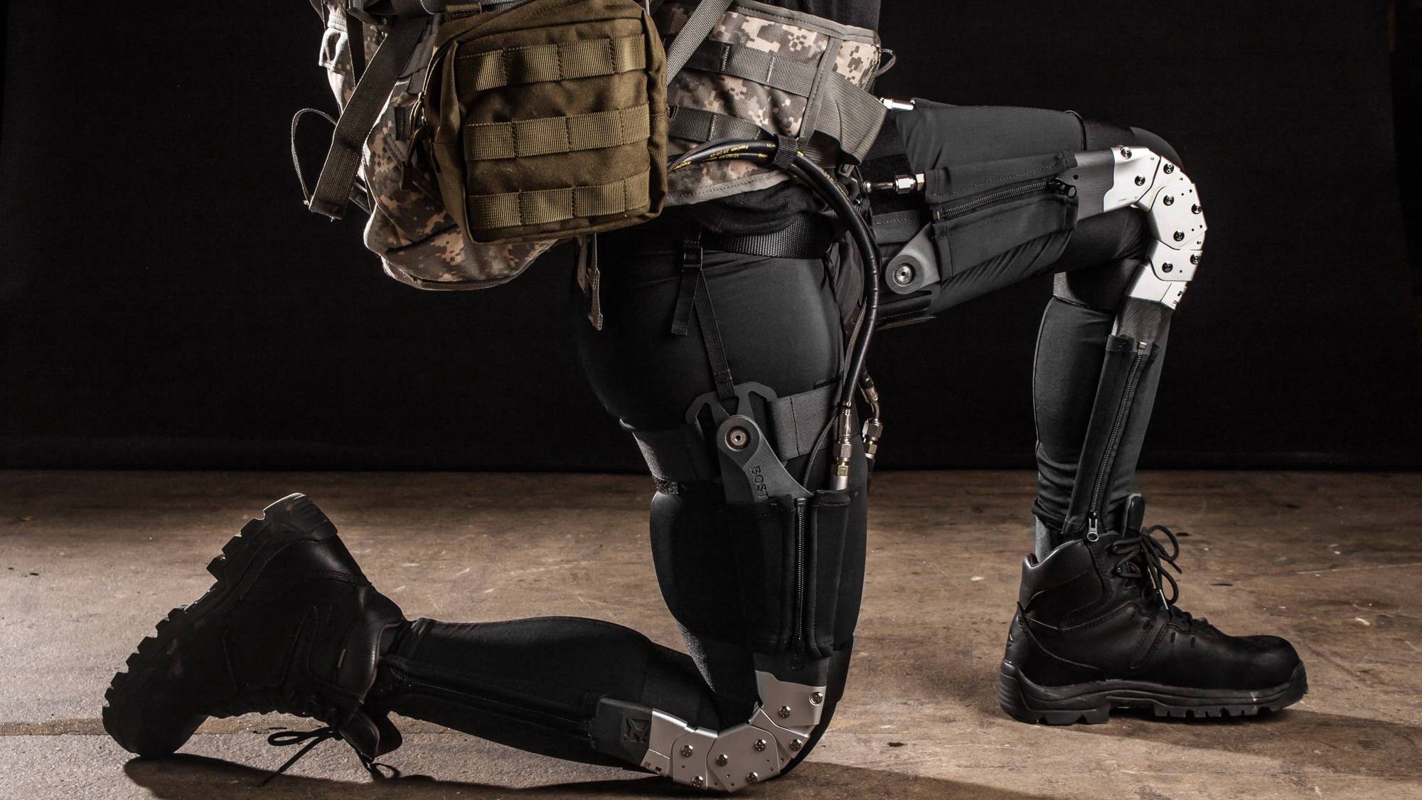 Future Military Exoskeleton Suit