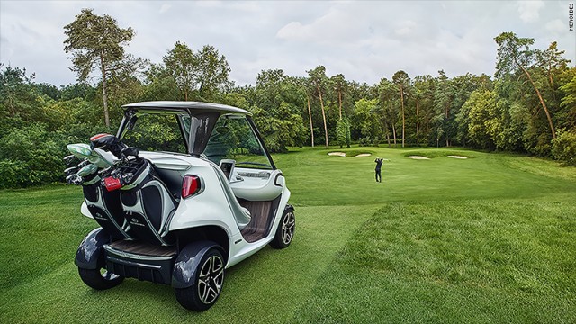 Mercedes Luxury Golf Car