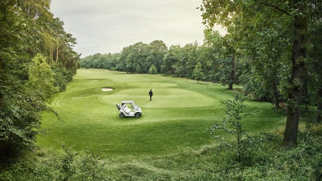 Mercedes Luxury Golf Car