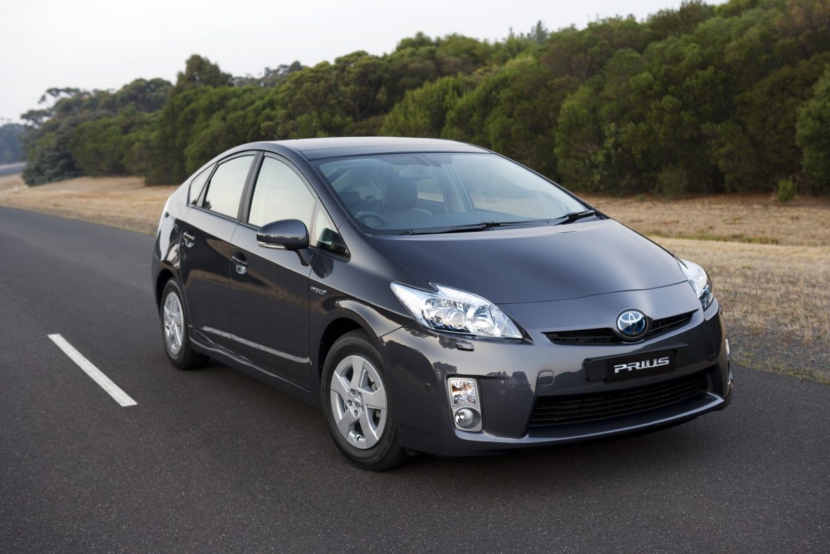 Toyota's next-generation Prius featuring Hybrid Synergy Drive technology