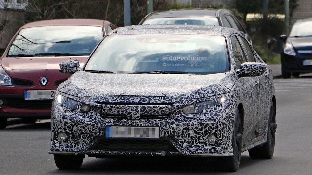 Spy Shots of Honda Civic X
