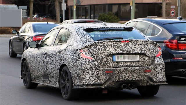 Spy Shots of Honda Civic X