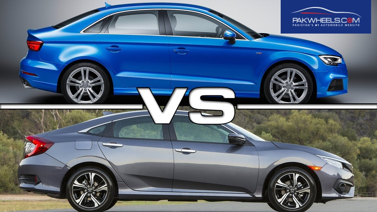 2016 Honda Civic VS Audi A3 But is it Fair to Compare them 