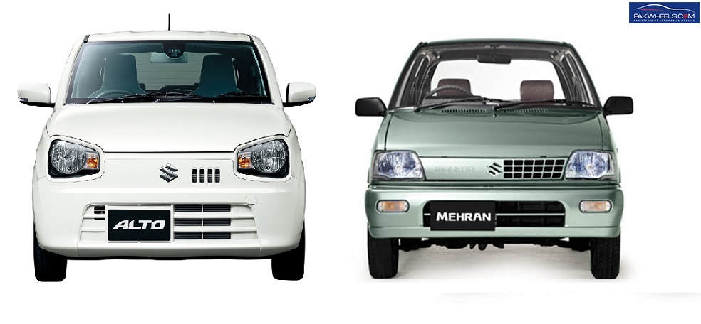 Suzuki Alto and Mehran