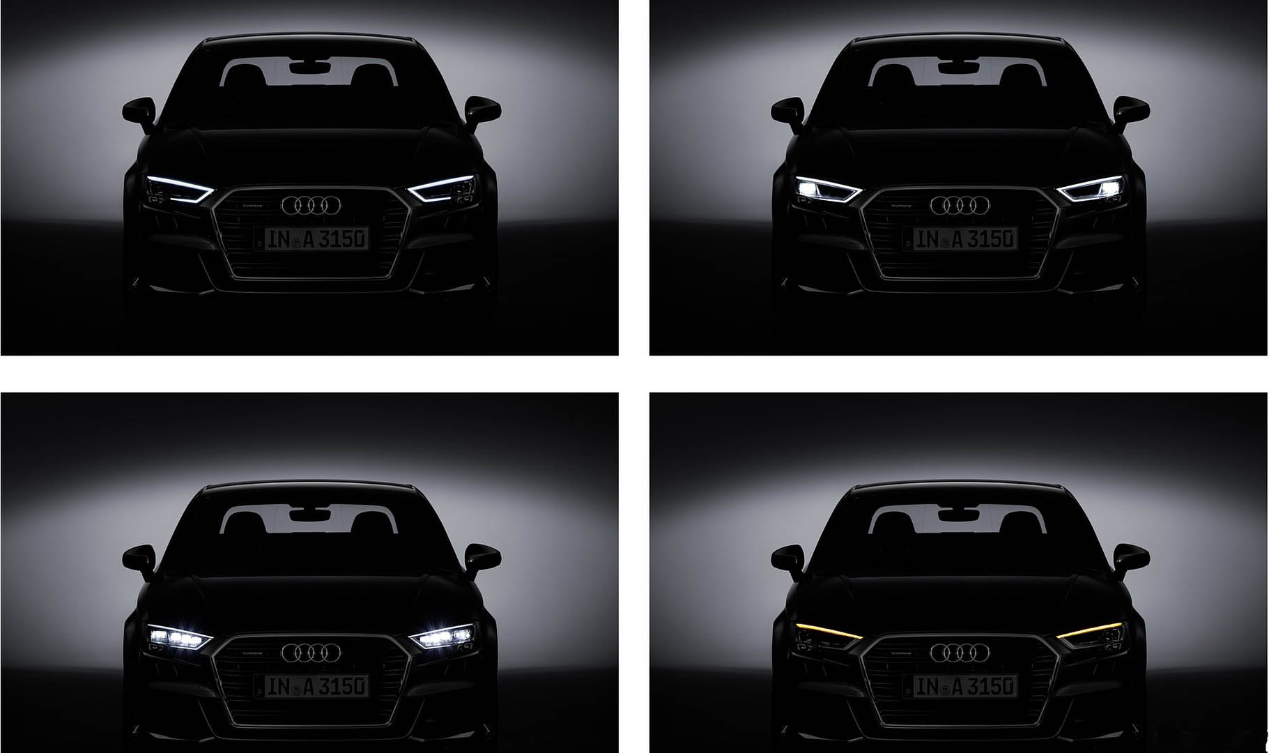 Audi A3 LED headlights 2017 update