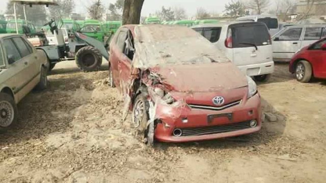 Imported Accidental Damaged Cars in Pakistan 