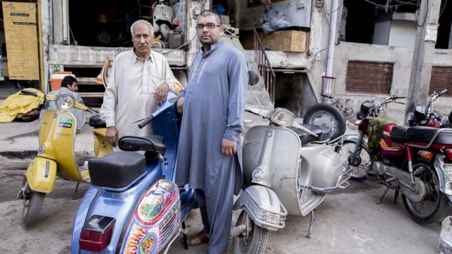 A Talk With The Owner Of Vespa Restoration Garage In Lahore