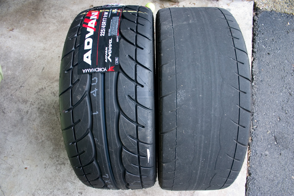 Tires That Are Wearing Out Or Balding