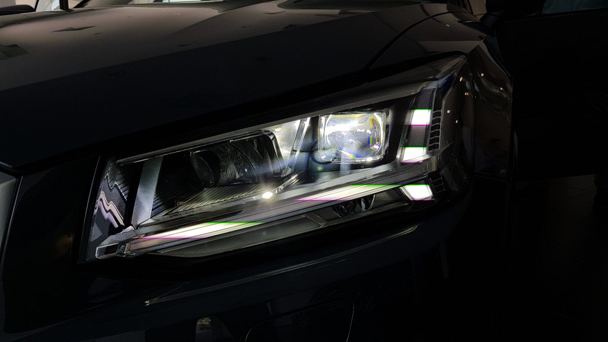 Headlamps of Audi Q2