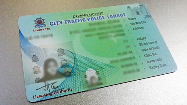 Driving licence renewal fees